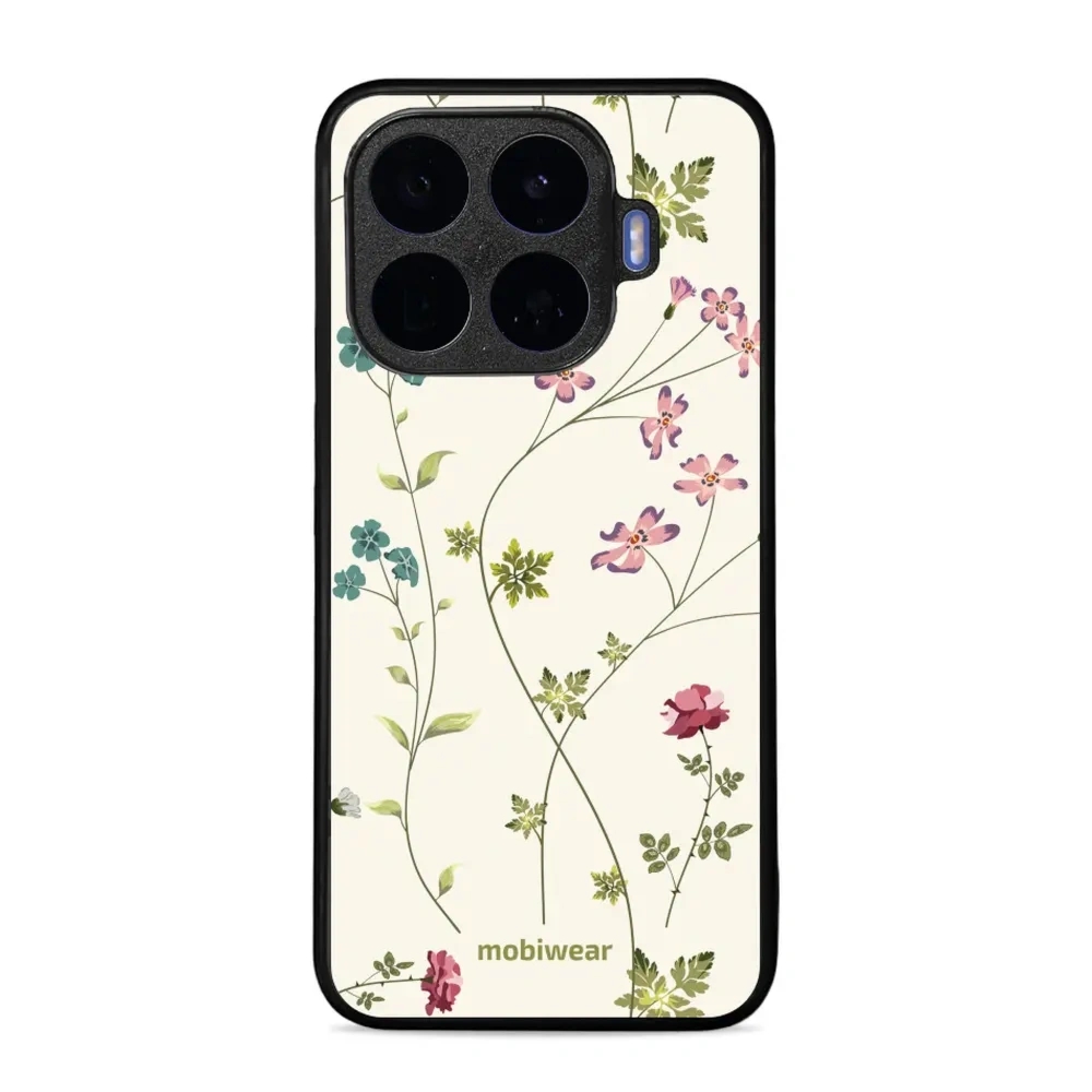 Etui ochronne do Xiaomi 17T Pro, Mobiwear Glossy Case, sielski kwiat