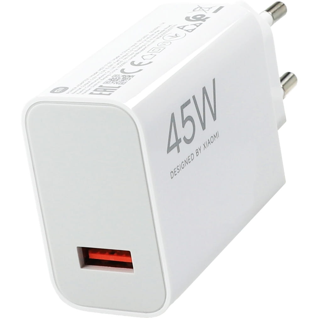 Ładowarka sieciowa Xiaomi Turbo Charging 45W 1x USB-A, biała