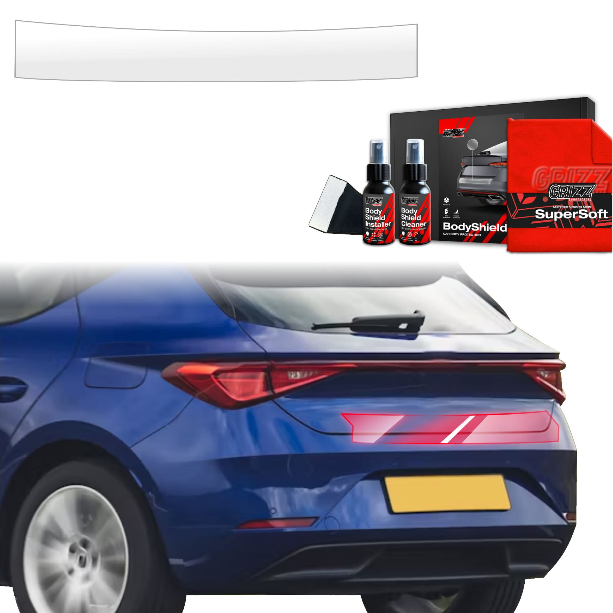 Folia ochronna Grizz Protector na próg bagażnika do Seat Leon (2024-2026)