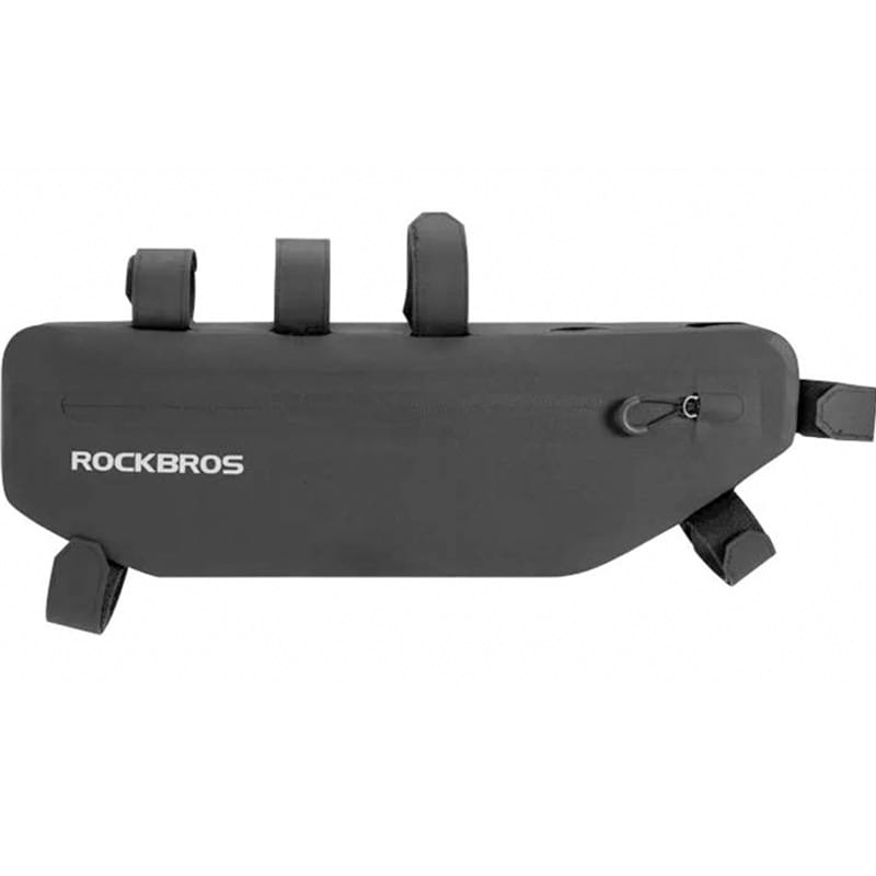 Image of Torba rowerowa, sakwa pod ramę Rockbros AS-043, czarna