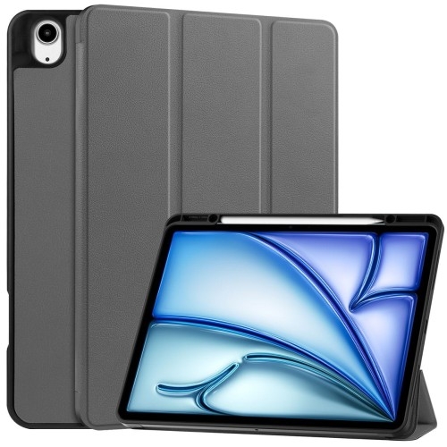 Image of Etui Bizon Case Tab Lizard do iPad Air 13" 2024, szare