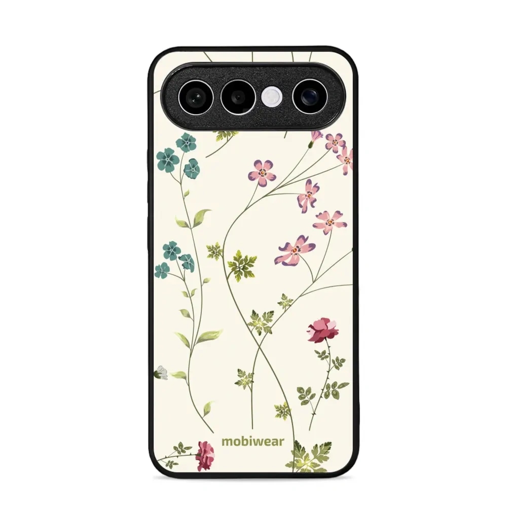 Etui ochronne do Vivo X300 FE, Mobiwear Glossy Case, sielski kwiat