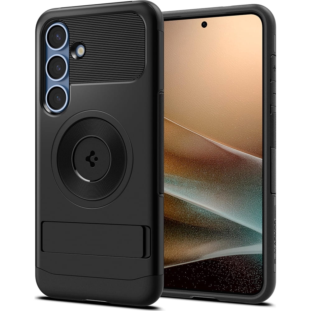 Image of Etui Spigen Slim Armor Mag do MagSafe do Galaxy S25 Plus, czarne