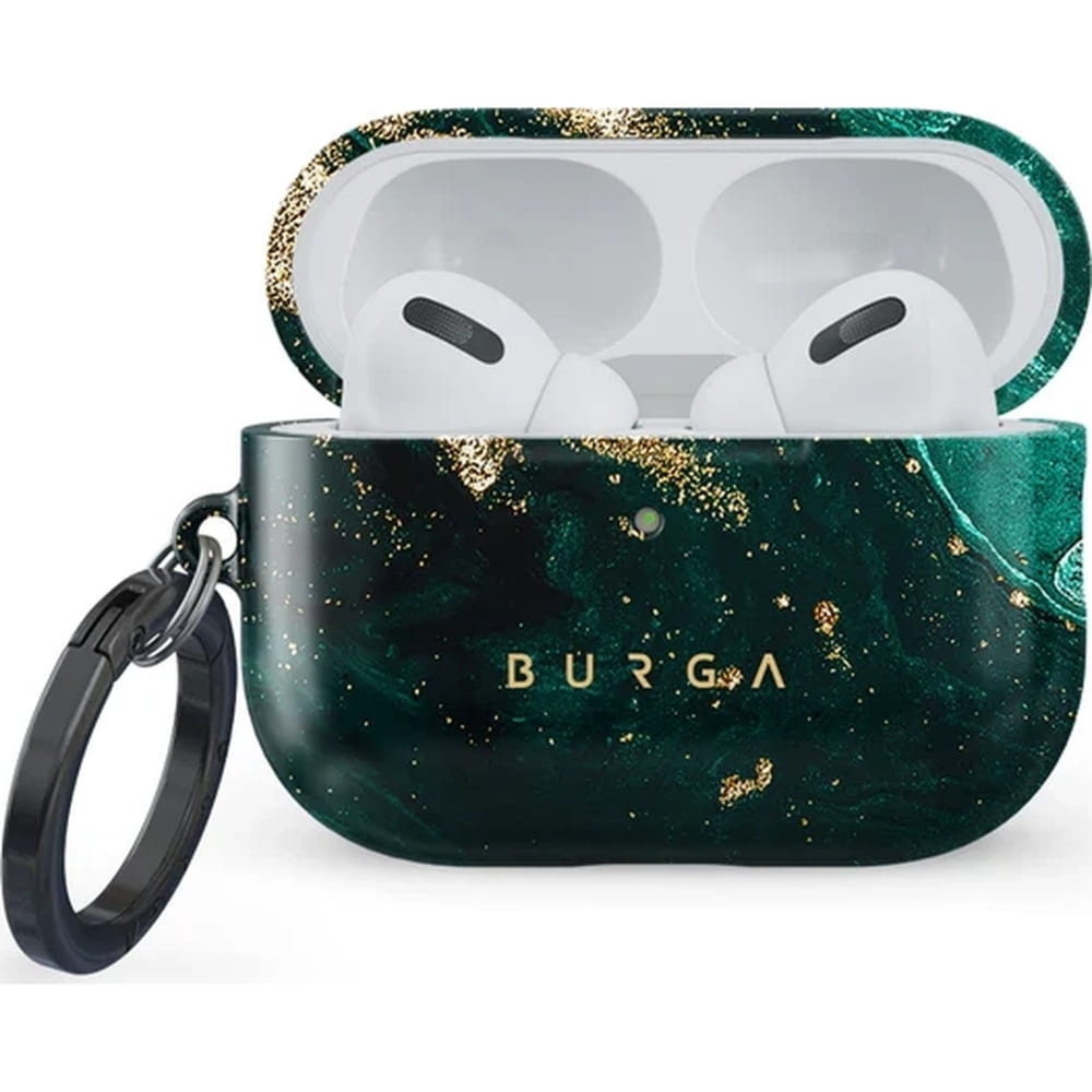 Etui Burga Emerald Pool do AirPods Pro 3, wielokolorowy morski