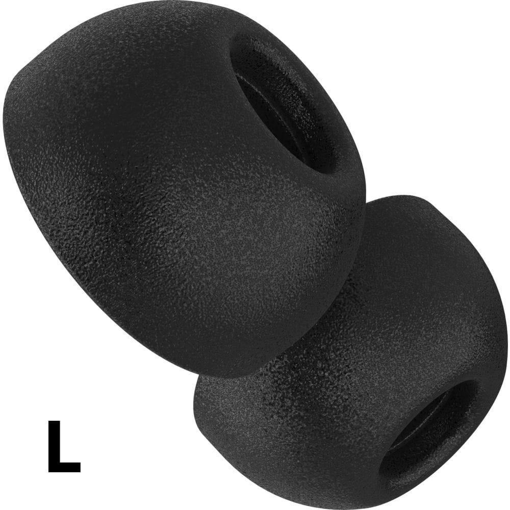 OUTLET: Wkładki douszne o rozmiarze L, Fixed Plugs Pro do AirPods Pro 2 / Pro, czarne, 2 zestawy