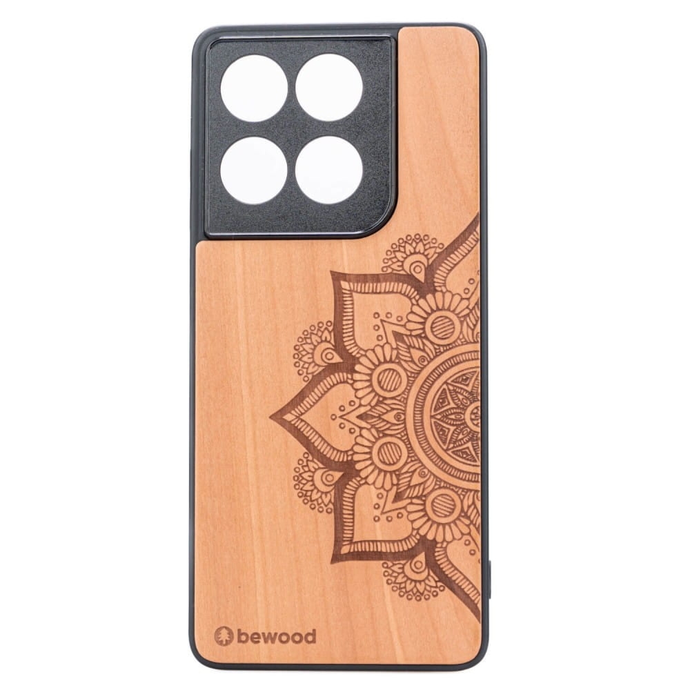 Drewniane etui do Motorola Edge 60 Fusion / Motorola Edge 60, Bewood Mandala Jabłoń