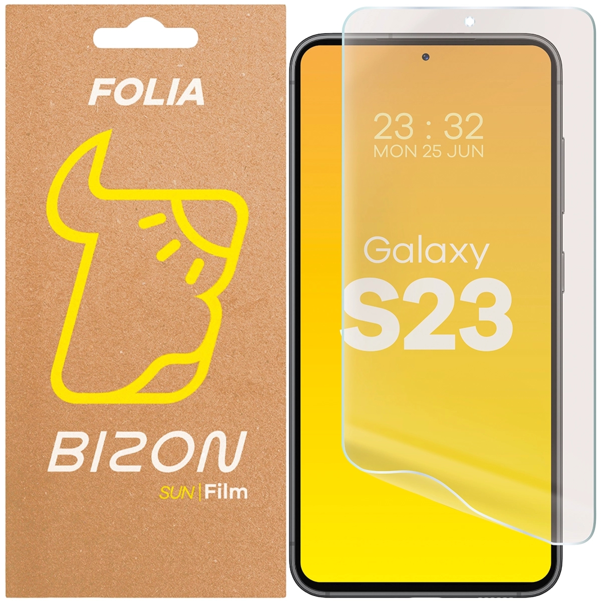 Folia matowa Bizon Film Sun do Galaxy S23, 1 sztuka