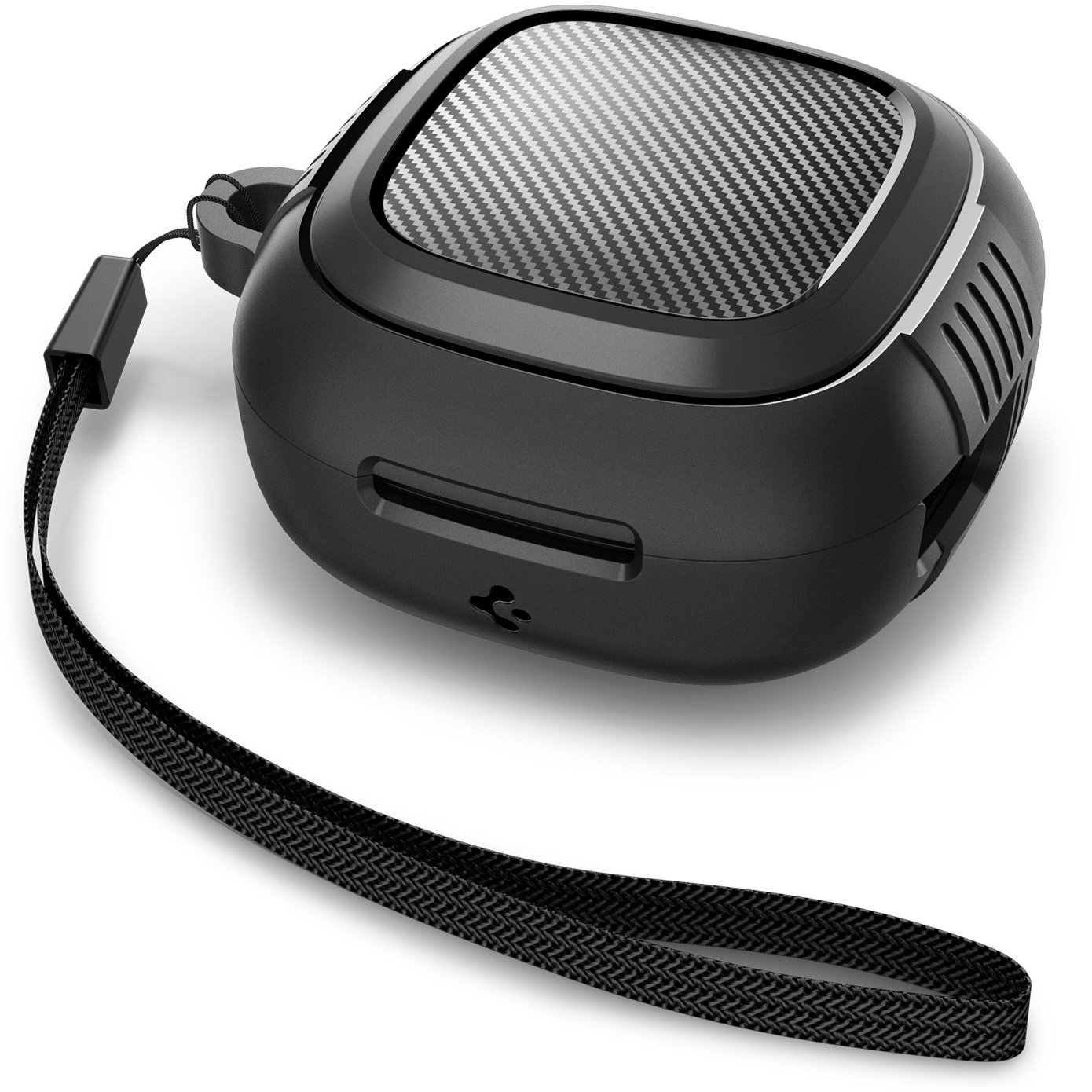 Etui ze smyczką Spigen Rugged Armor SA2402 do Spigen SA-TW P20, czarne