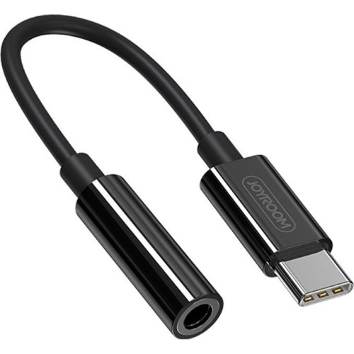 Image of Adapter, przejściówka Joyroom SH-C1, USB-C - Jack 3.5mm, czarny