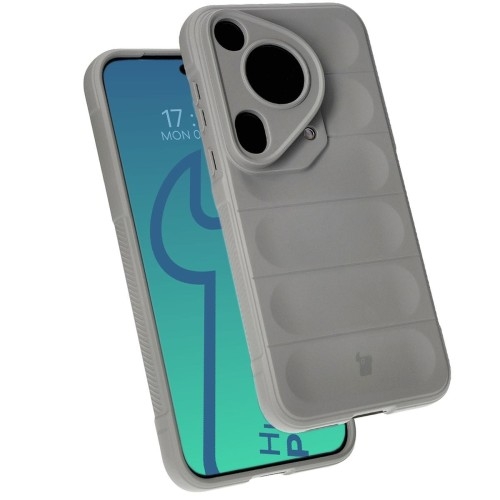 Image of Pancerne etui Bizon Case Tur do Huawei Pura 70 Ultra, jasnoszare