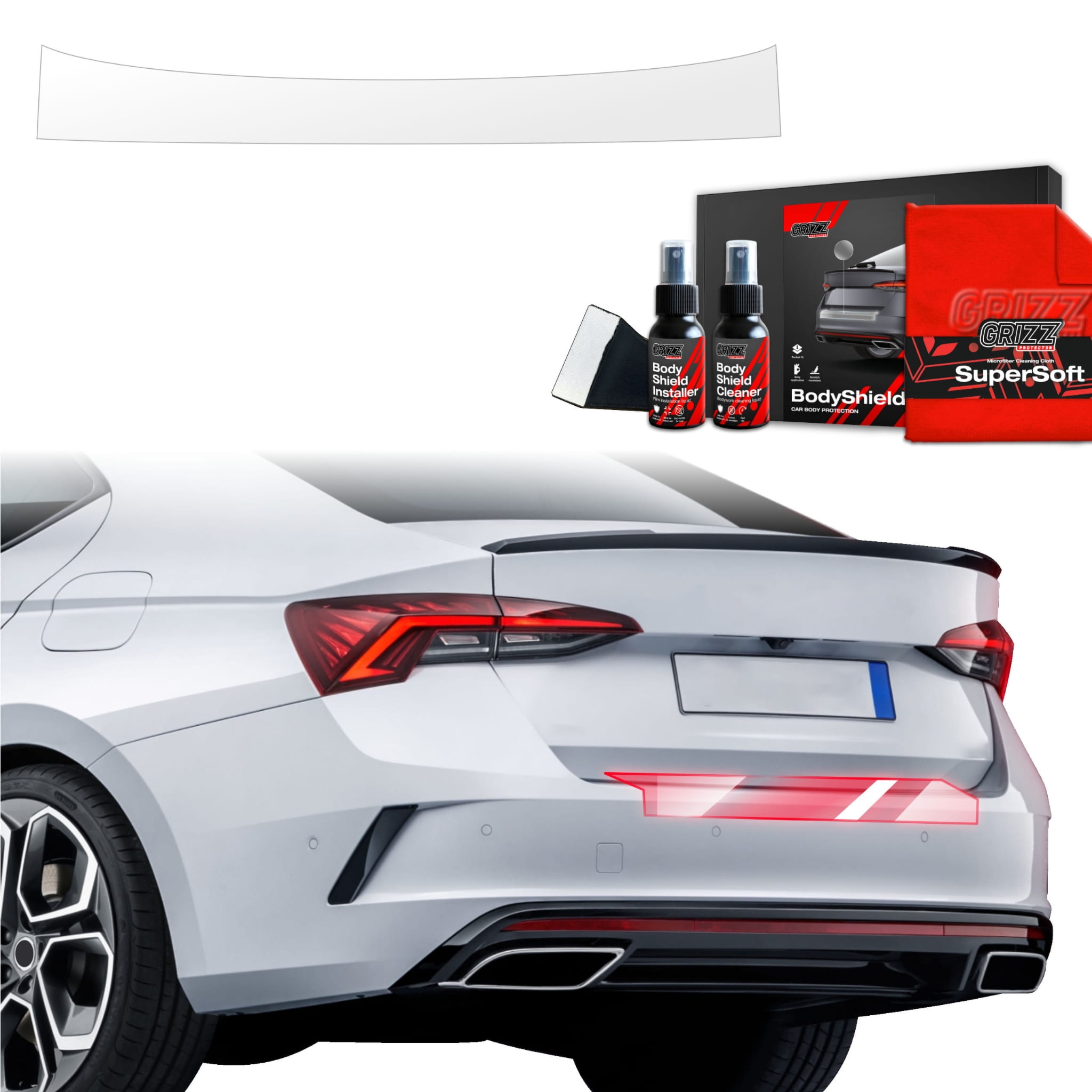 Folia ochronna Grizz Protector na próg bagażnika do Skoda Octavia 4 Hatchback Facelifting (2024-2026)