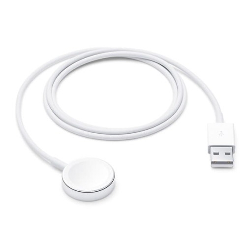 Image of Ładowarka indukcyjna z kablem USB-A 1m, Apple Watch Magnetic, biała