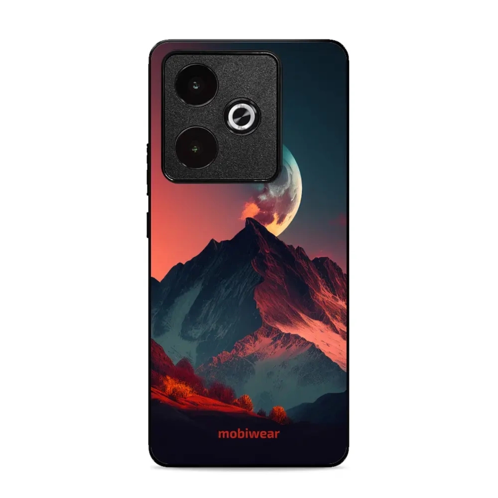 Etui ochronne do Realme GT 7T, Mobiwear Glossy Case, górski zmierzch