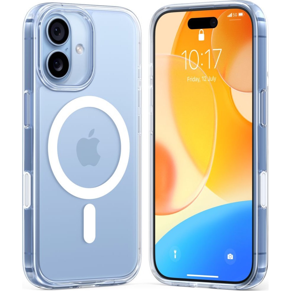 Etui Torras Guardian-Mag do MagSafe do iPhone 17, przezroczyste