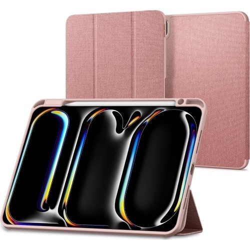 Image of Etui Spigen Urban Fit do iPad Pro 11" 5 gen. 2024, różowe