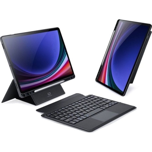 Image of Etui z klawiaturą Bluetooth Dux Ducis (DK Series) do Galaxy Tab S9, czarne