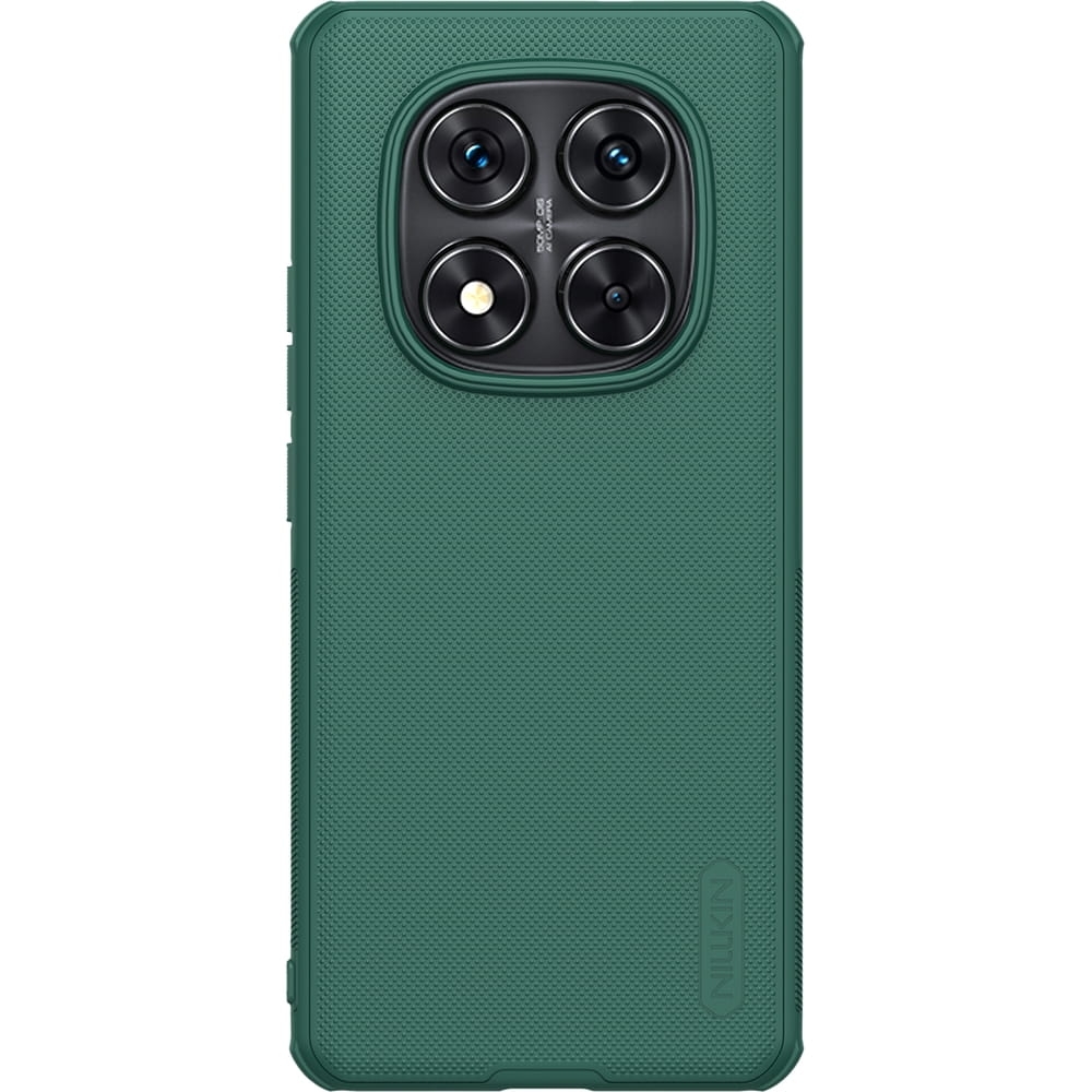 Image of Etui Nillkin Frosted Shield Pro do Redmi Note 14 Pro 5G / POCO X7, ciemnozielone