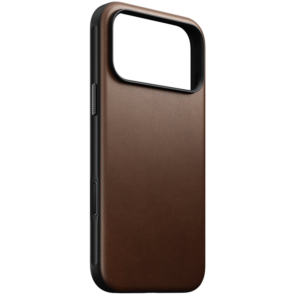 Etui z naturalnej skóry Nomad Modern Leather Case do MagSafe do iPhone 18 Pro Max / 17 Pro Max, brązowe
