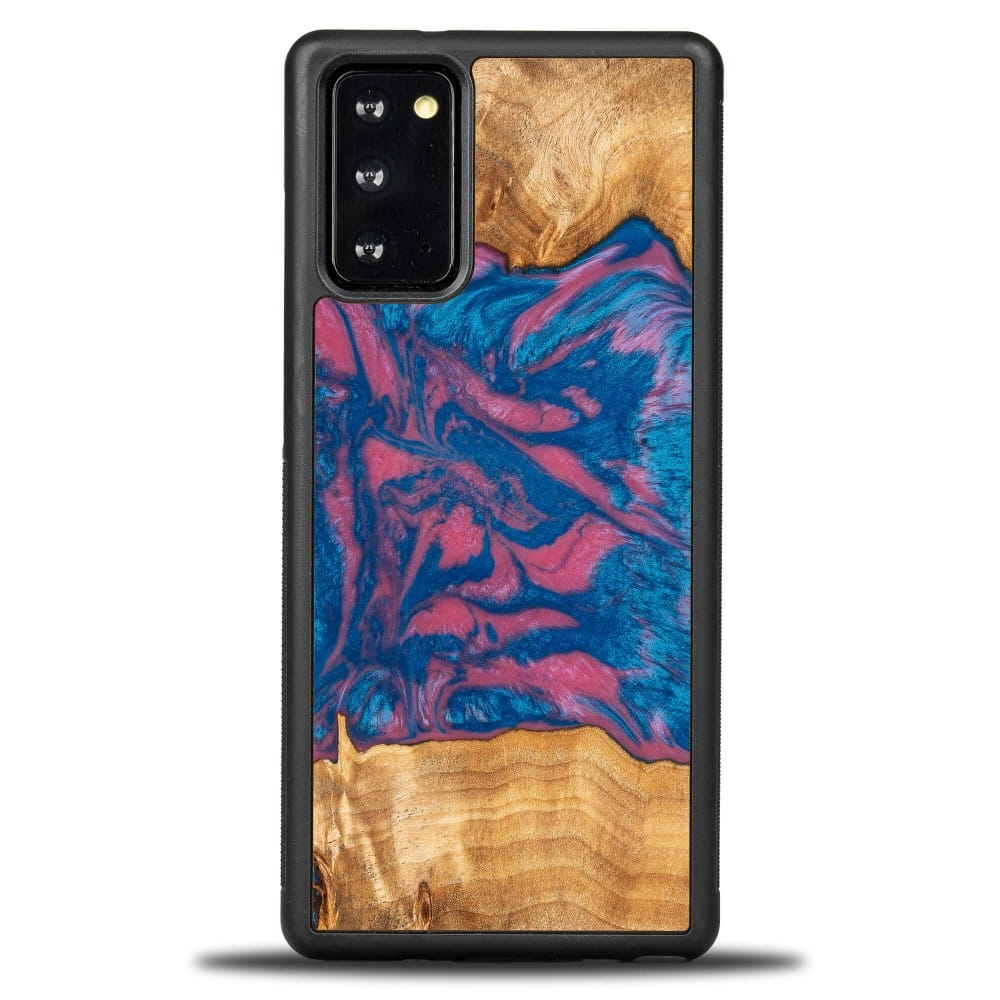 Image of Drewniane etui do Galaxy Note 20, Bewood Unique Neons Vegas