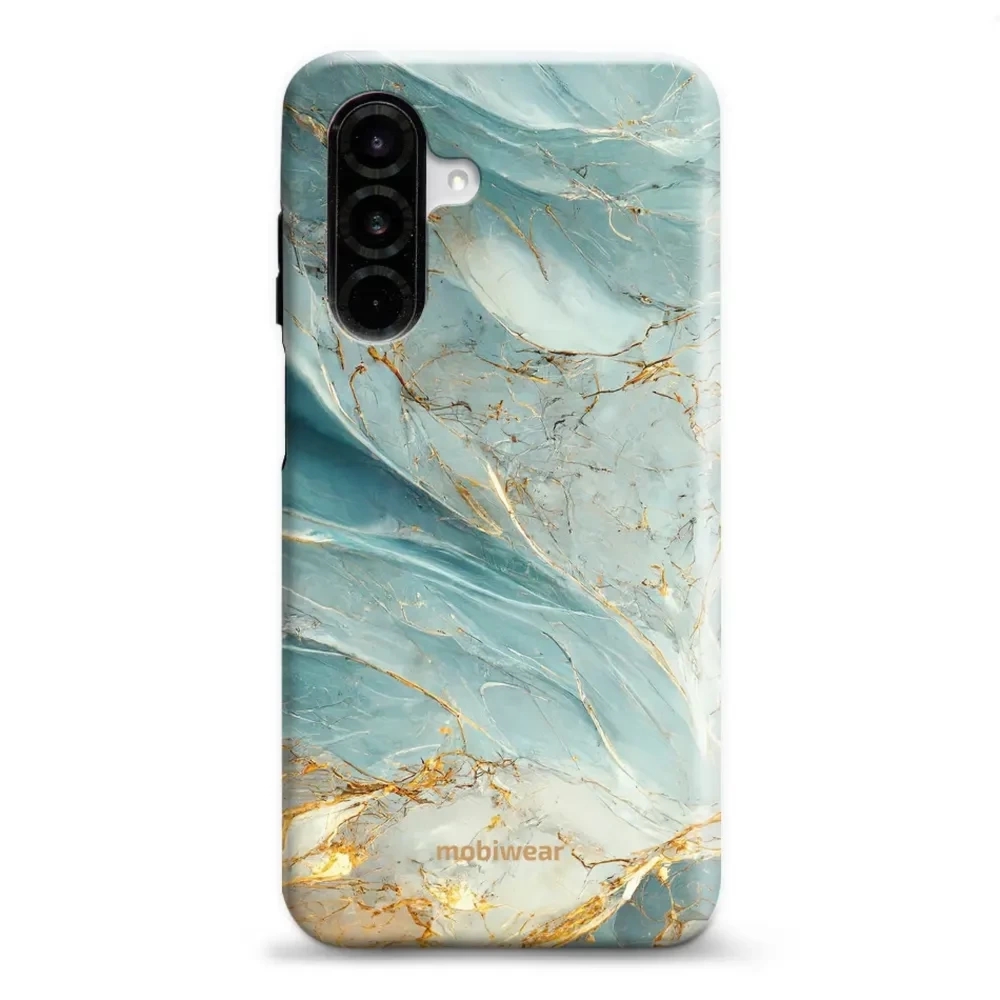 Etui ochronne do Galaxy A26 5G, Mobiwear Elite Pro, żyła lazuru