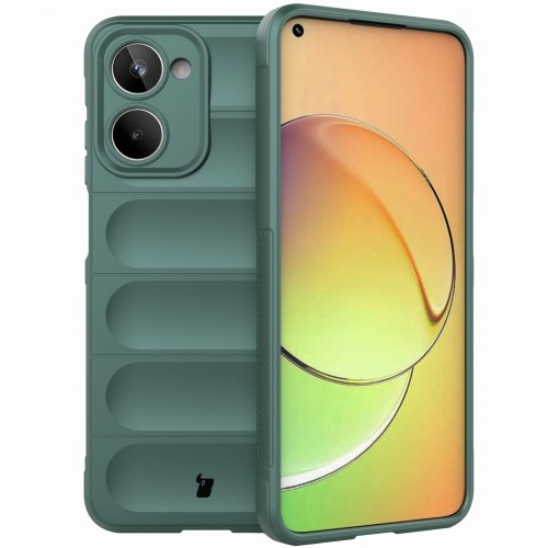 Image of Pancerne etui Bizon Case Tur do Realme 10, ciemnozielone