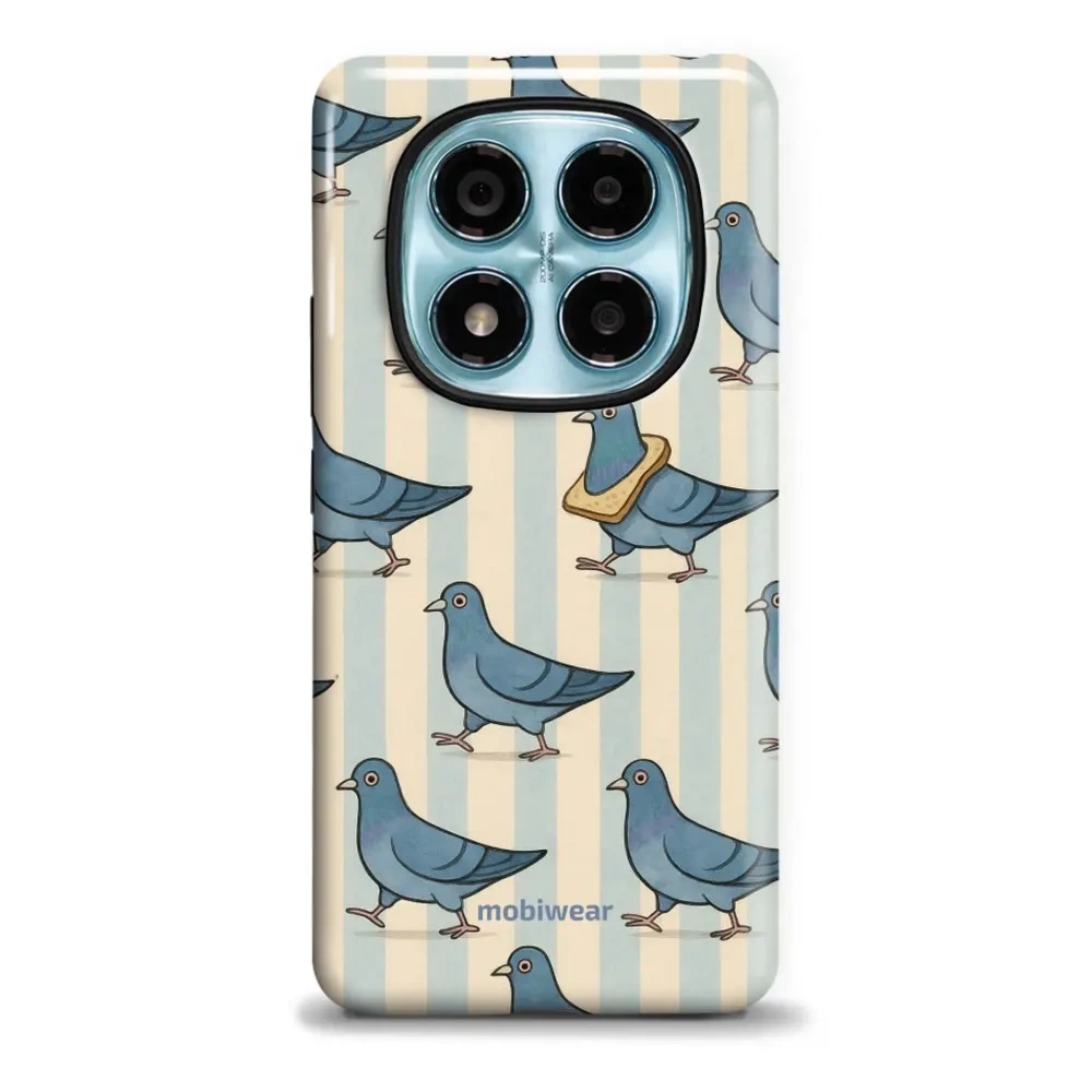 Etui ochronne do Xiaomi Redmi Note 14 Pro 4G, Mobiwear Elite Pro, błękitne gołębie