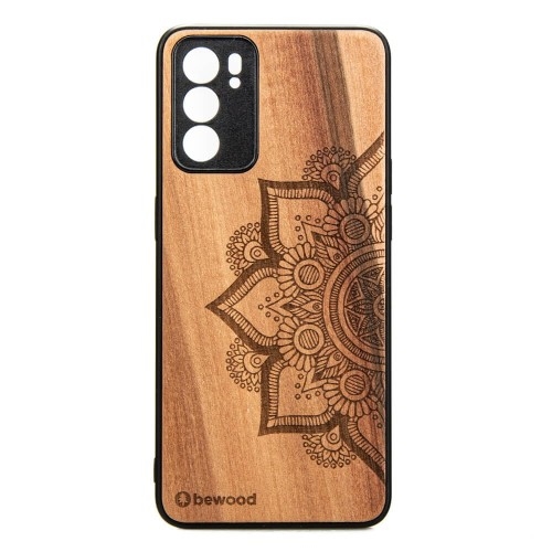 Image of Drewniane etui Bewood do Oppo Reno 6 5G MANDALA JABŁOŃ