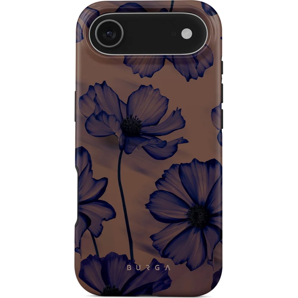 Etui Burga Velvet Night Tough Magnetic do iPhone Air, brązowo-granatowe