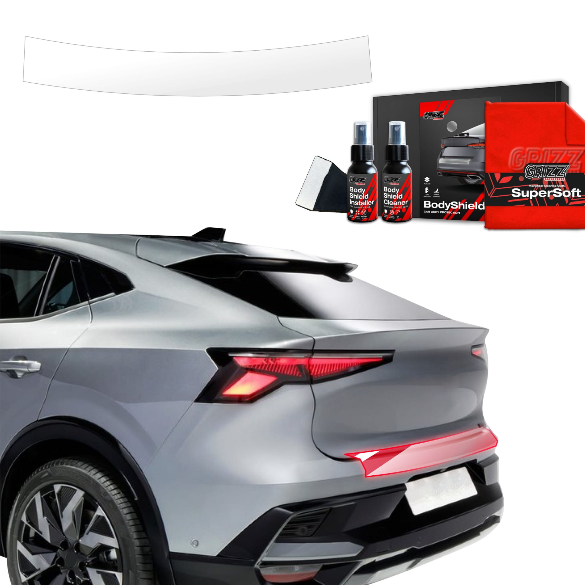 Folia ochronna Grizz Protector na próg bagażnika do Renault Rafale (2024-2026)