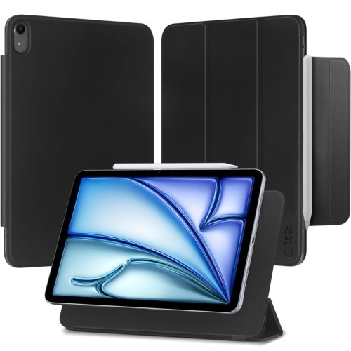 Image of OUTLET: Etui Tech Protect Smartcase Magnetic do iPad Air 11" 6 gen. 2024 / 10.9" 5/4 gen. 2022/2020, czarne