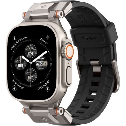 Image of Pasek Spigen DuraPro Armor PU do Apple Watch 49/46/45/44 mm, czarny