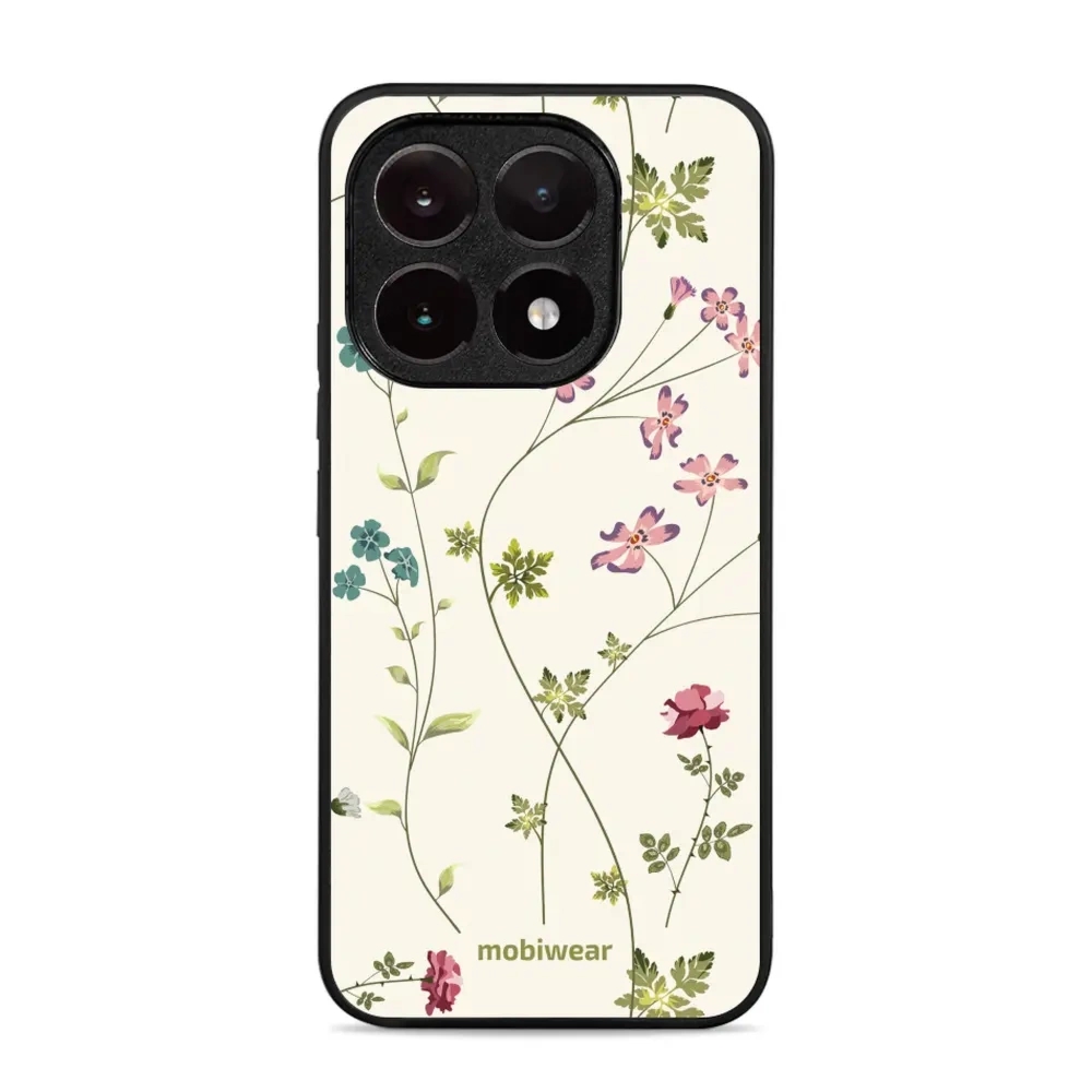 Etui ochronne do Xiaomi 15T, Mobiwear Glossy Case, sielski kwiat