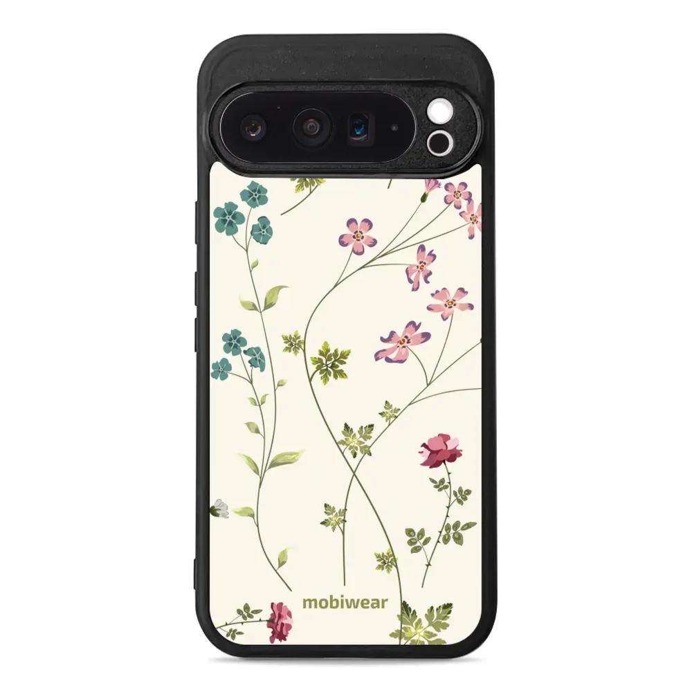 Etui ochronne do Google Pixel 9 Pro XL, Mobiwear Glossy Case, sielski kwiat