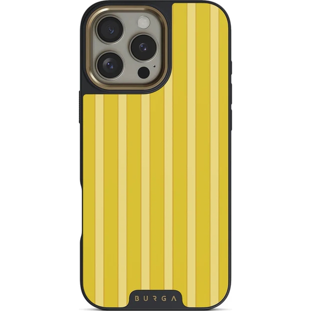 Etui Burga Elite Dark MagSafe do iPhone 16 Pro Max, Sunbreak Gold