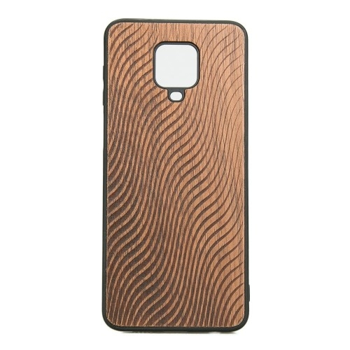 Image of Drewniane etui do Xiaomi Redmi Note 9S/9 Pro/9 Pro Max, Bewood Fale Merbau