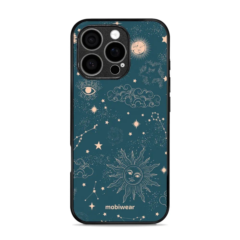 Etui ochronne do iPhone 16 Pro, Mobiwear Glossy Case, astralny pył