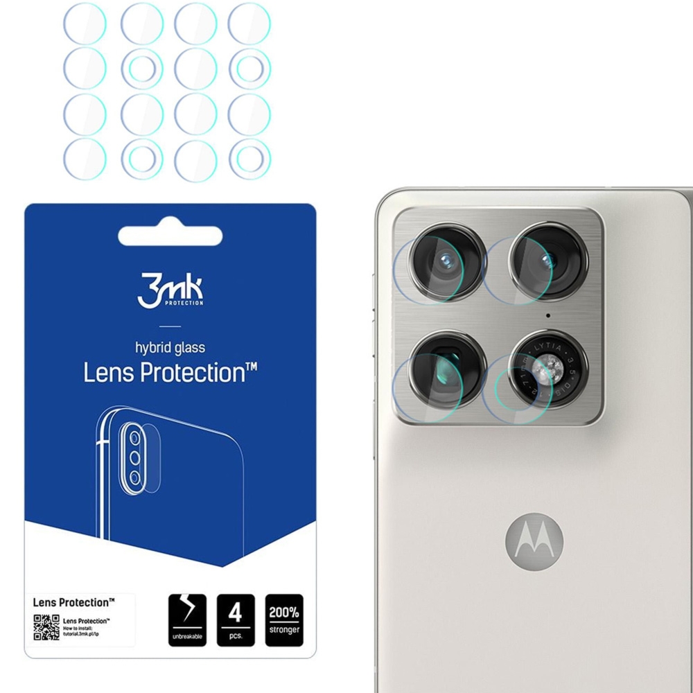 Osłona na aparat 3mk Lens Protection do Motorola Razr Fold, 4 zestawy