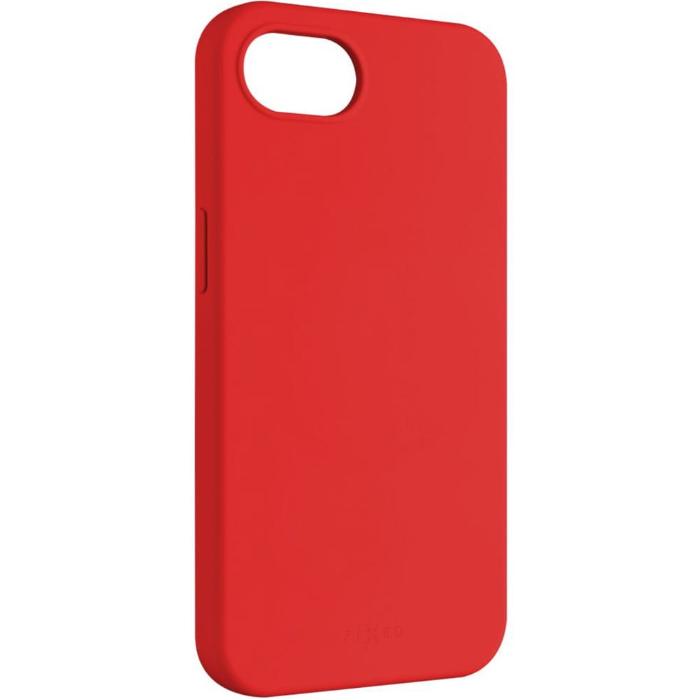 Image of Etui Fixed MagFlow z MagSafe do iPhone 16e, czerwone