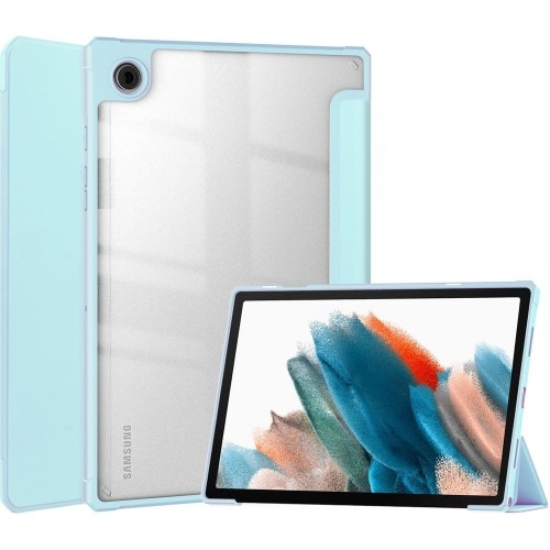 Image of Etui Bizon Case Tab Clear Matt do Galaxy Tab A8 2021, błękitne