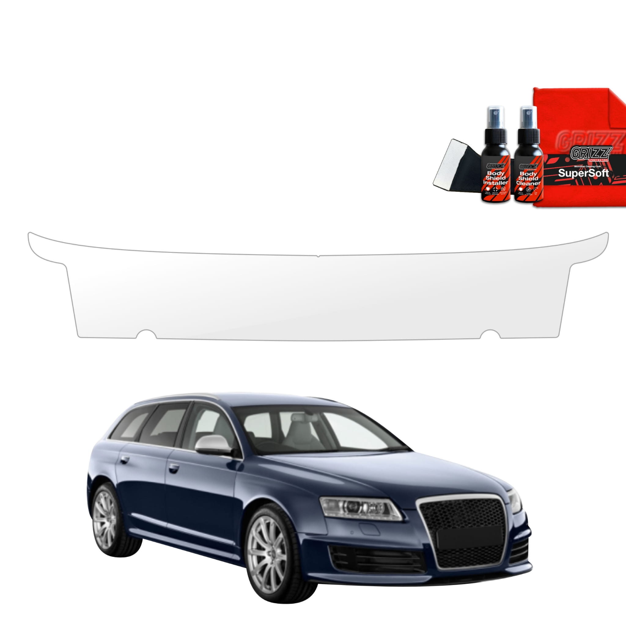Folia ochronna na próg bagażnika Grizz Protector do Audi A6 C6 Avant Facelifting (2008-2011)