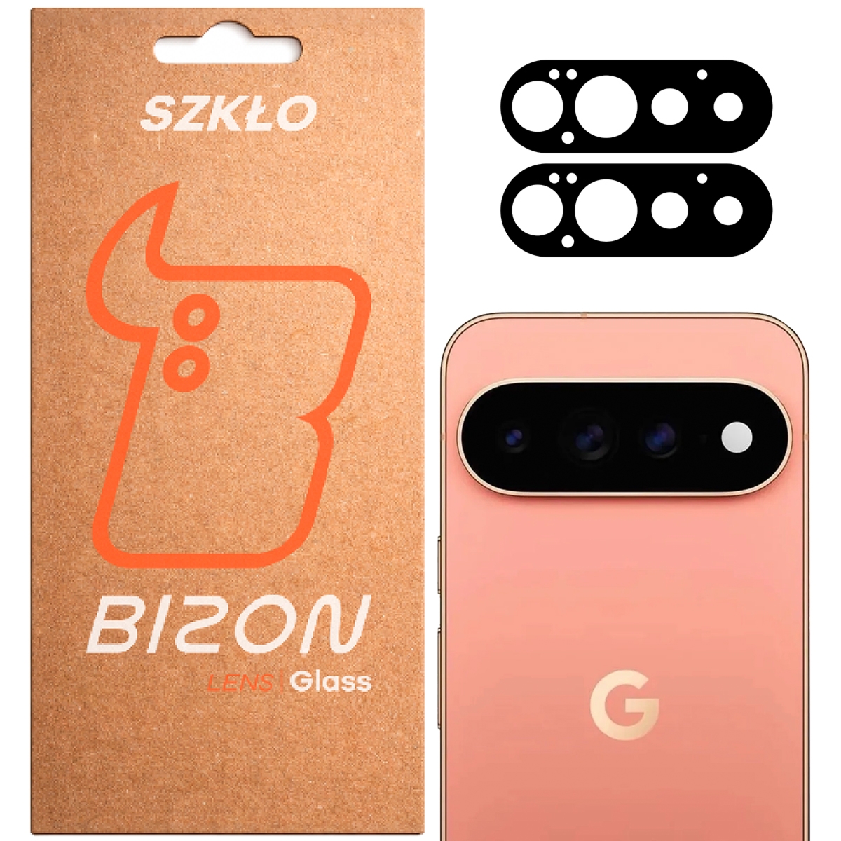 Szkło na aparat Bizon Glass Lens do Google Pixel 11 Pro, 2 sztuki