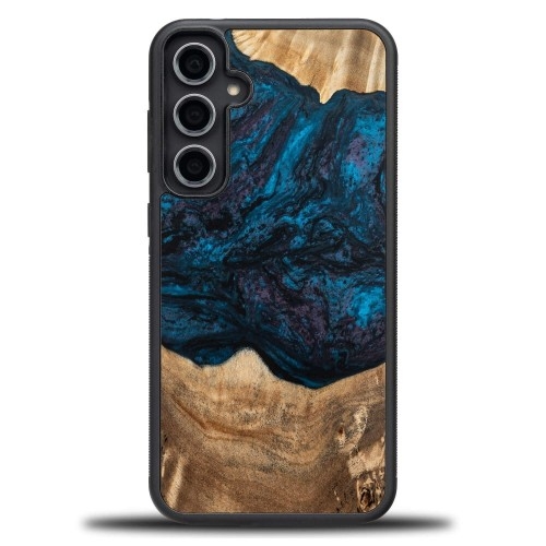 Image of Drewniane etui do Galaxy S23 FE, Bewood Unique Planets Neptun