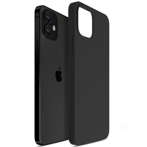 Image of Etui 3mk Silicone Case do iPhone 12 Mini, czarne