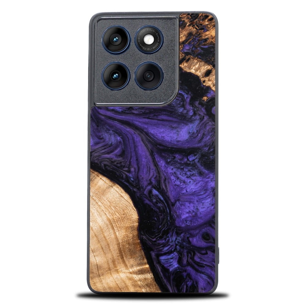 Drewniane etui do Motorola Edge 60 Fusion / Motorola Edge 60, Bewood Unique Violet