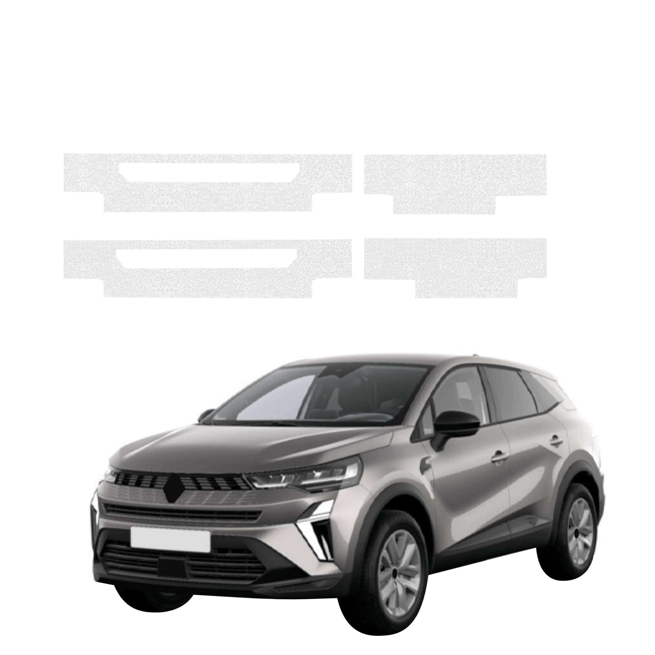 4w1 Bezbarwna powłoka techniczna Grizz Protector na progi Renault Symbioz (2024-2026)