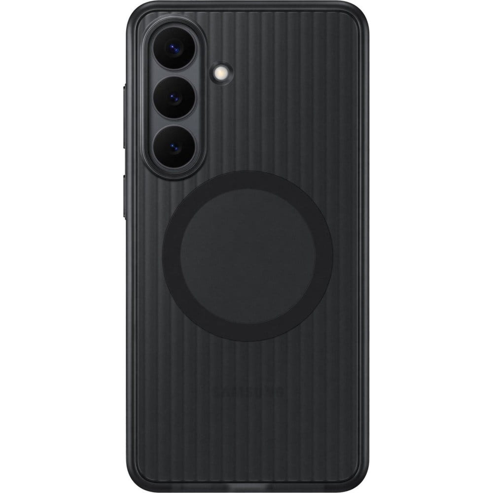 Etui Samsung Rugged Magnet Case do MagSafe do Galaxy S26 Plus, półprzezroczyste z czarnym