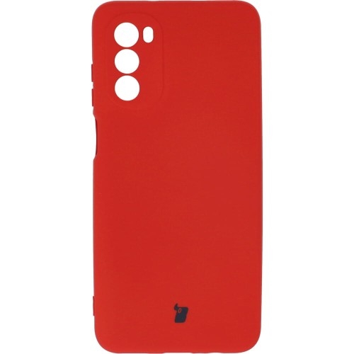 Image of Etui Bizon Case Silicone do Moto G52 / G82, czerwone