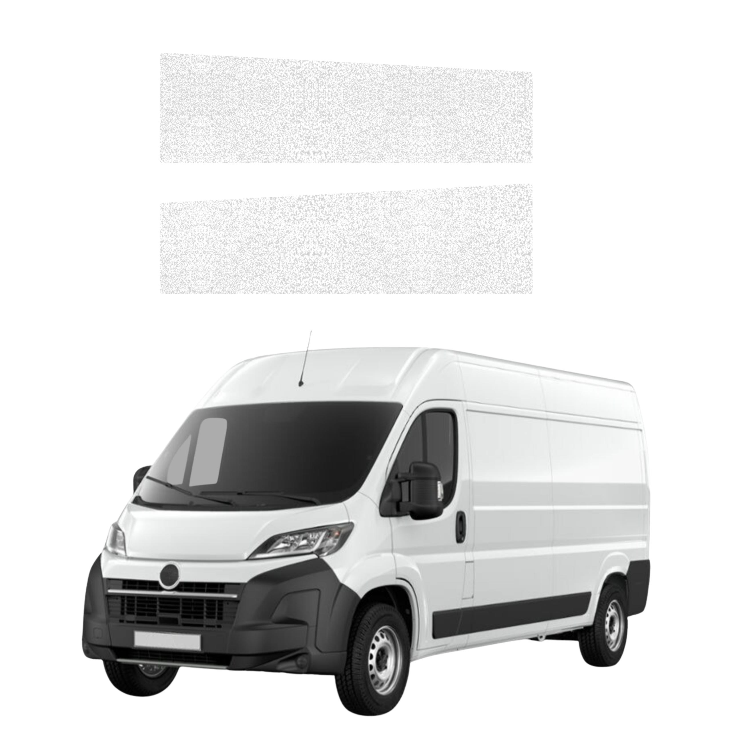 2w1 Biała powłoka techniczna Grizz Protector na przednie progi Opel Movano (2006-2026)