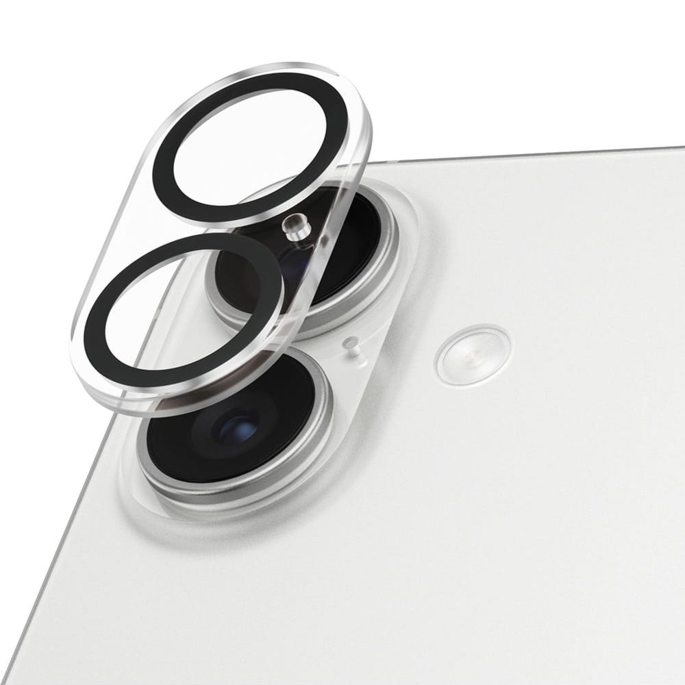 Szkło hartowane na aparat PanzerGlass PicturePerfect Camera Lens Protector dla iPhone 17, przezroczysto-czarne
