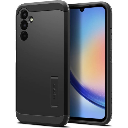 Image of OUTLET: Etui Spigen Tough Armor do Galaxy A34 5G, czarne